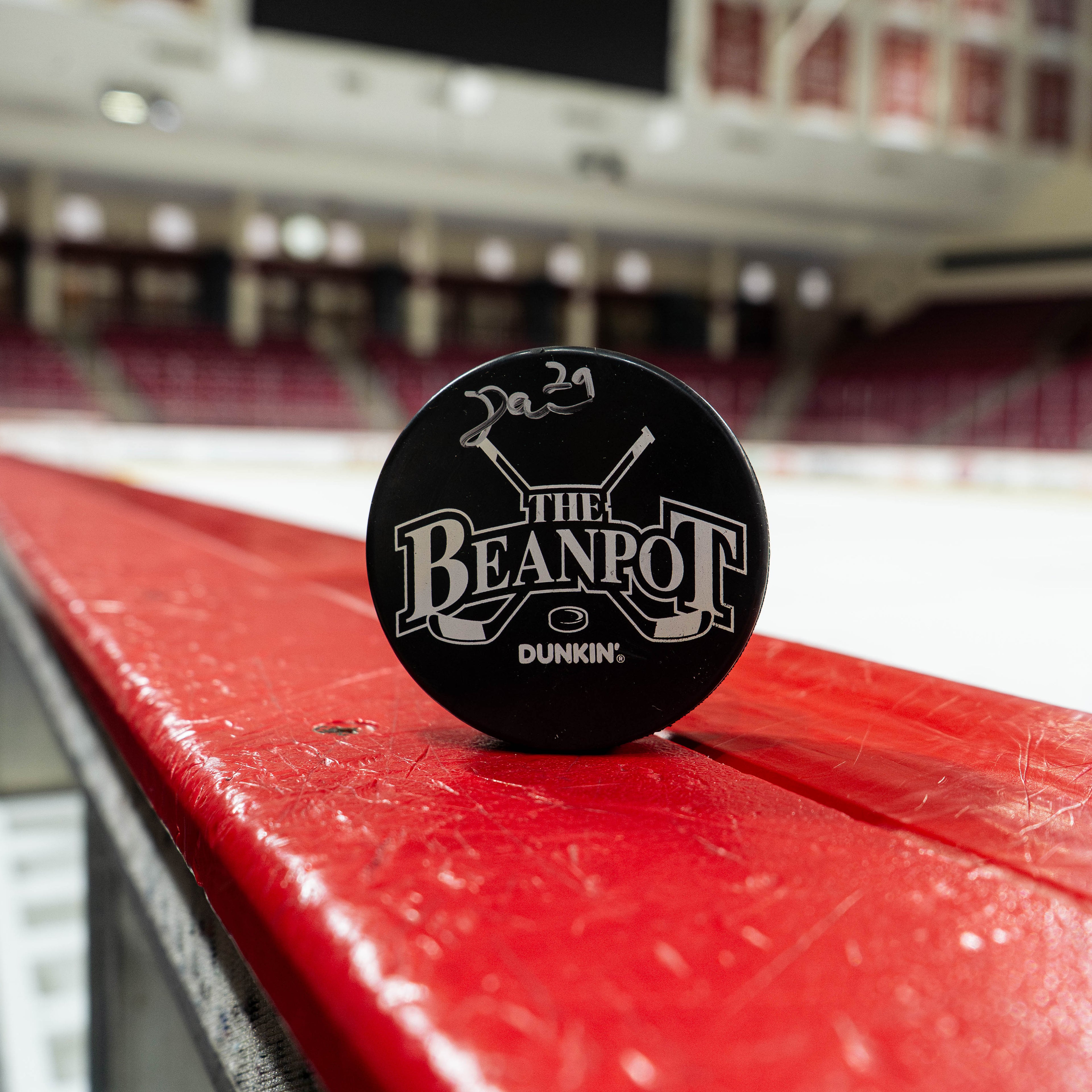 Goal Puck No. 5 Signed by Dean Letourneau 