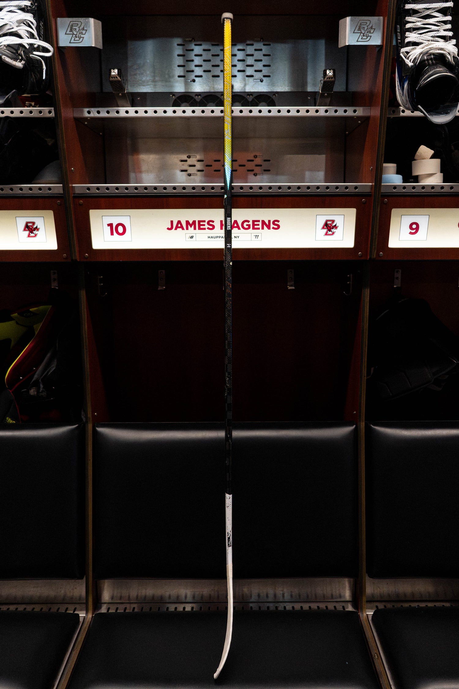 James Hagens Game-Used Stick (Unsigned)