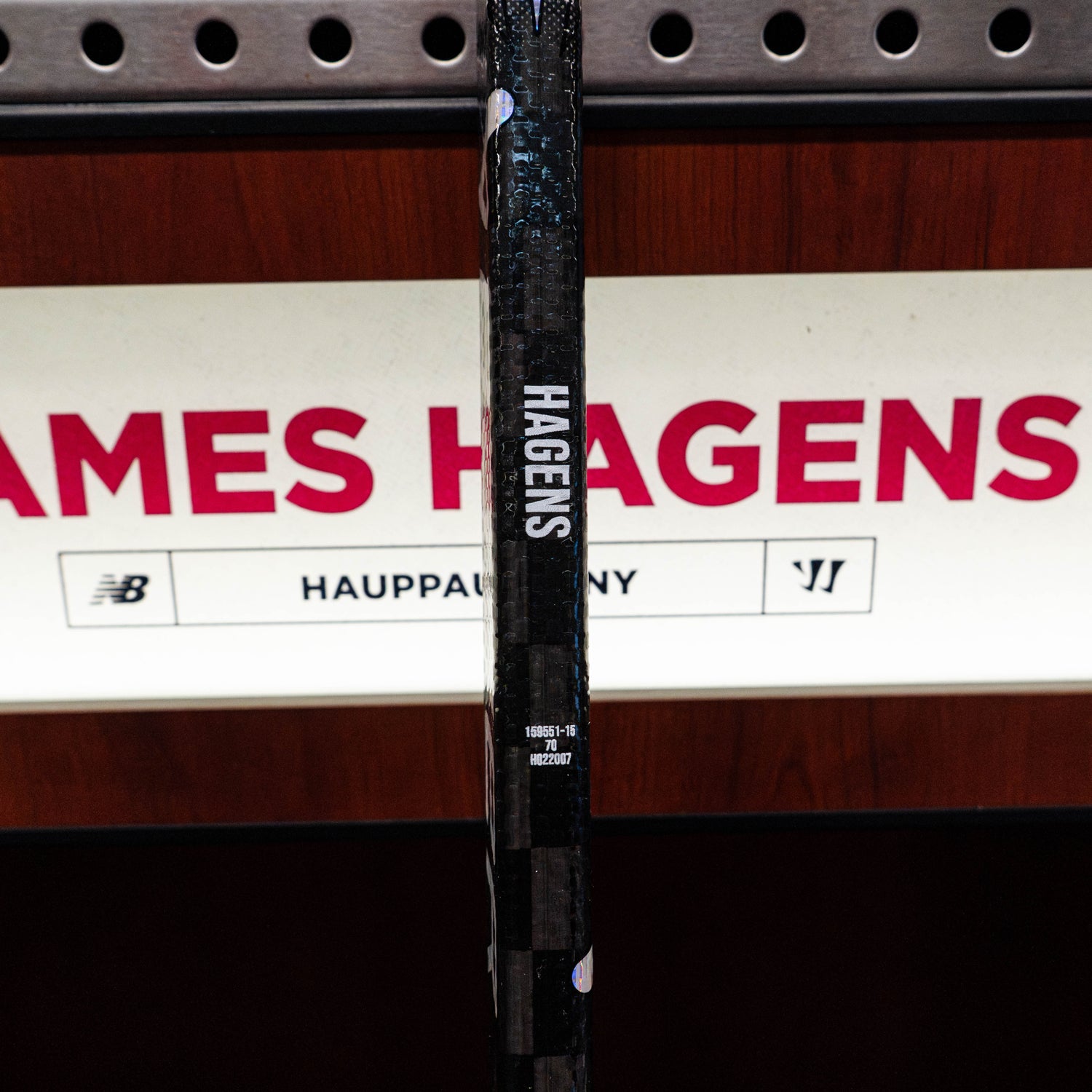 James Hagens Game-Used Stick (Unsigned)