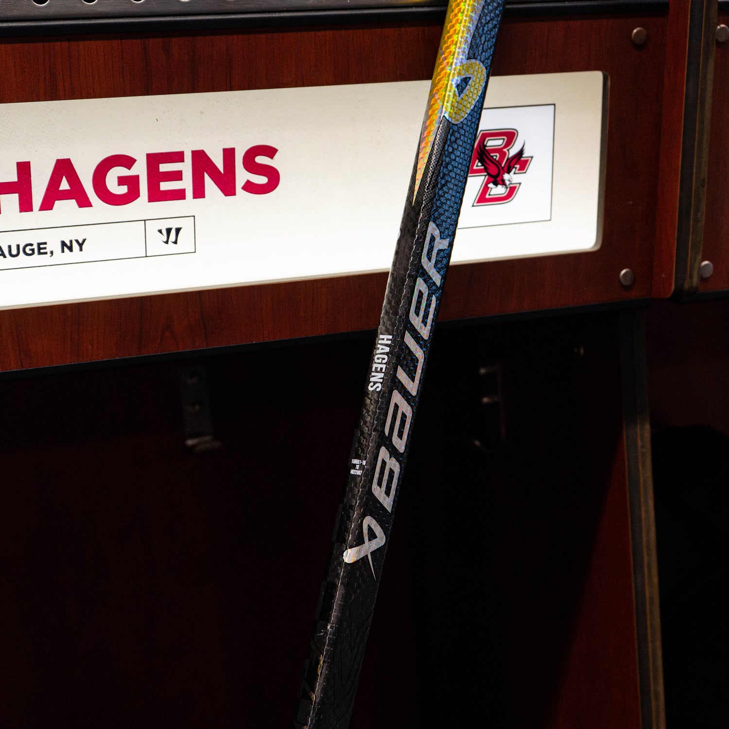 James Hagens Game-Used Stick (Unsigned)