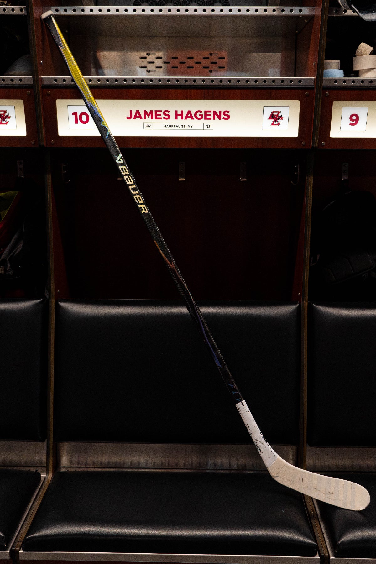 James Hagens Game-Used Stick (Unsigned)